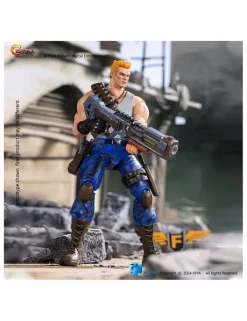 Hiya Toys Exquisite Basic Series Contra Operation Galuga Bill Rizer