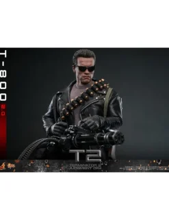 Hot Toys Movie Masterpiece Terminator 2 Judgement Day T-800 2.0 1/6 Scale Collectible Figure