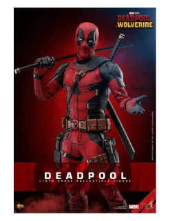 Hot Toys Movie Masterpiece Deadpool & Wolverine Deadpool 1/6 Scale Collectible Figure