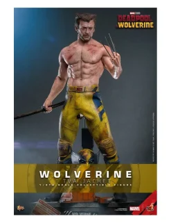 Hot Toys Movie Masterpiece Deadpool & Wolverine Wolverine TVS Jacket Version 1/6 Scale Collectible Figure