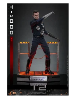 Hot Toys Movie Masterpiece Terminator 2 Judgement Day T-1000 2.0 1/6 Scale Collectible Figure
