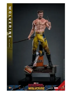 Hot Toys Movie Masterpiece Deadpool & Wolverine Wolverine TVS Jacket Version 1/6 Scale Collectible Figure