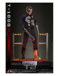 Hot Toys Movie Masterpiece Terminator 2 Judgement Day T-1000 2.0 1/6 Scale Collectible Figure