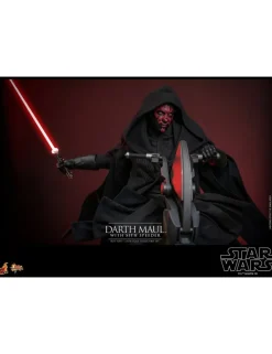 Hot Toys Movie Masterpiece Star Wars The Phantom Menace Darth Maul with Sith Speeder 1/6 Scale Collectible Figure