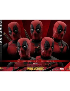 Hot Toys Movie Masterpiece Deadpool & Wolverine Deadpool 1/6 Scale Collectible Figure