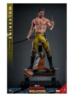 Hot Toys Movie Masterpiece Deadpool & Wolverine Wolverine TVS Jacket Version 1/6 Scale Collectible Figure