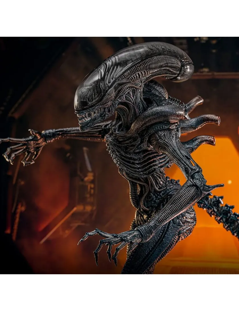 Hot Toys Movie Masterpiece Alien Romulus Scorched Xenomorph 1/6 Scale Collectible Figure