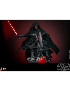 Hot Toys Movie Masterpiece Star Wars The Phantom Menace Darth Maul with Sith Speeder 1/6 Scale Collectible Figure