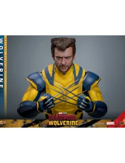 Hot Toys Movie Masterpiece Deadpool & Wolverine Wolverine 1/6 Scale Collectible Figure Deluxe Edition