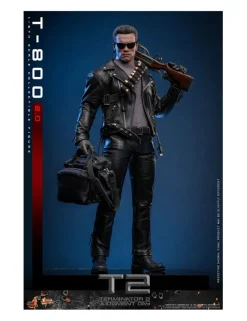 Hot Toys Movie Masterpiece Terminator 2 Judgement Day T-800 2.0 1/6 Scale Collectible Figure