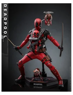 Hot Toys Movie Masterpiece Deadpool & Wolverine Deadpool 1/6 Scale Collectible Figure