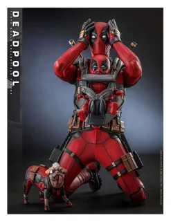 Hot Toys Movie Masterpiece Deadpool & Wolverine Deadpool 1/6 Scale Collectible Figure