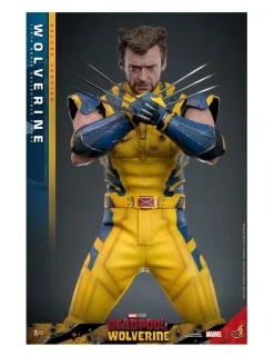 Hot Toys Movie Masterpiece Deadpool & Wolverine Wolverine 1/6 Scale Collectible Figure Deluxe Edition