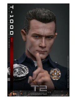 Hot Toys Movie Masterpiece Terminator 2 Judgement Day T-1000 2.0 1/6 Scale Collectible Figure