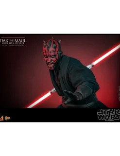 Hot Toys Movie Masterpiece Star Wars The Phantom Menace Darth Maul with Sith Speeder 1/6 Scale Collectible Figure