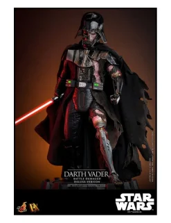 Hot Toys Star Wars Darth Vader Battle Damaged 1/6 Scale Collectible Figure Deluxe Version