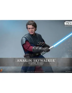 Hot Toys Television Masterpiece Star Wars Ahsoka Anakin Skywalker Clone Wars 1/6 Scale Collectible Figure