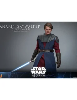 Hot Toys Television Masterpiece Star Wars Ahsoka Anakin Skywalker Clone Wars 1/6 Scale Collectible Figure