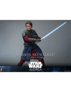 Hot Toys Television Masterpiece Star Wars Ahsoka Anakin Skywalker Clone Wars 1/6 Scale Collectible Figure