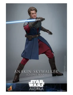 Hot Toys Television Masterpiece Star Wars Ahsoka Anakin Skywalker Clone Wars 1/6 Scale Collectible Figure