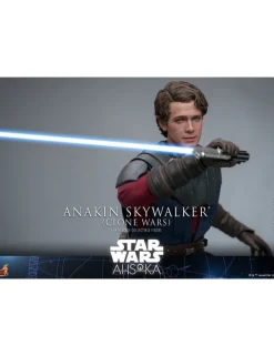 Hot Toys Television Masterpiece Star Wars Ahsoka Anakin Skywalker Clone Wars 1/6 Scale Collectible Figure
