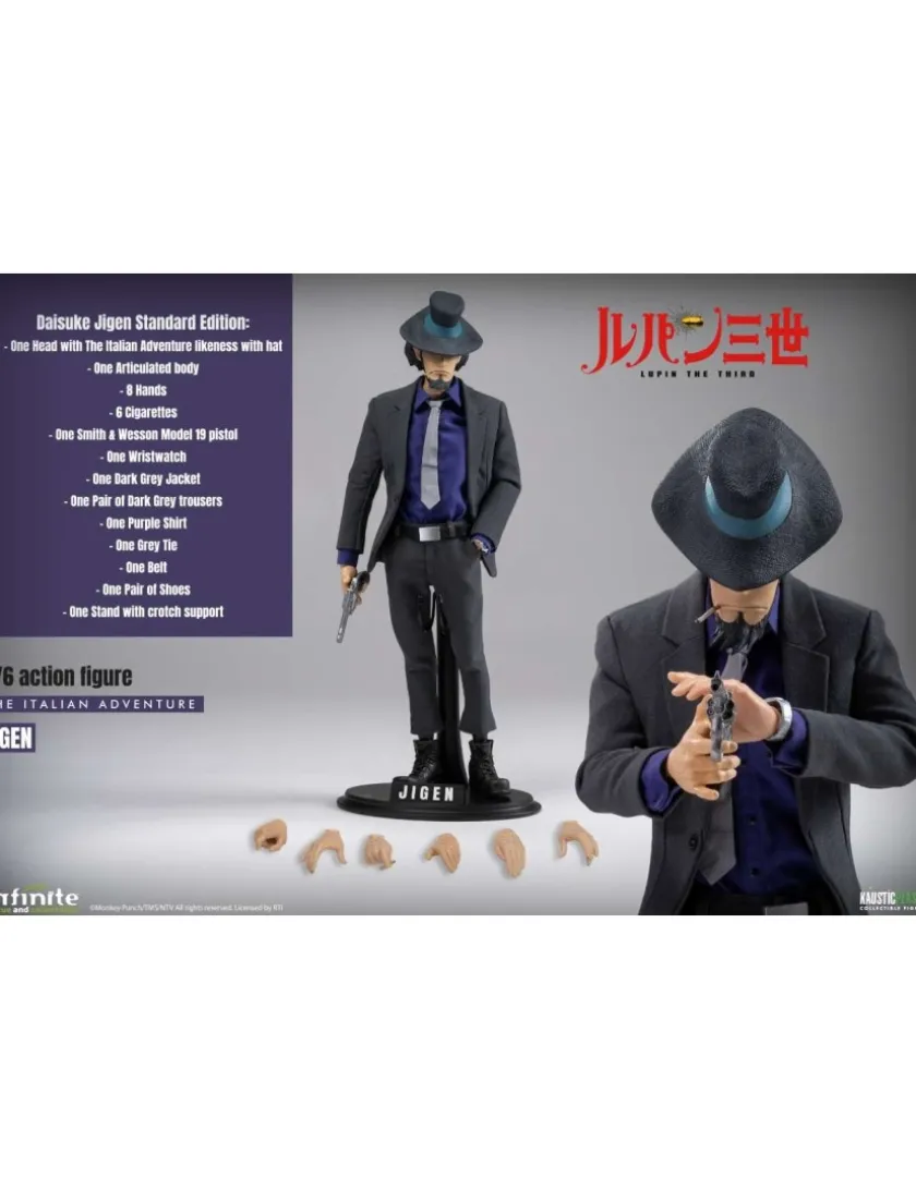 Infinite Statue & Collectibles Lupin The 3rd The Italian Adventure Daisuke Jigen Standard Edition