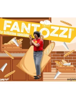 Infinite Statue & Collectibles CineMini Fantozzi Cecco lo Scfilatino Specialo