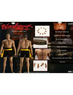 Infinite Statue & Collectibles Luxury Action Figure Bloodsport Frank Dux Standard Version