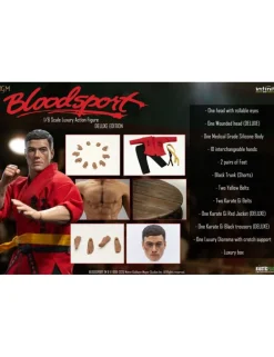Infinite Statue & Collectibles Luxury Action Figure Bloodsport Frank Dux Deluxe Version