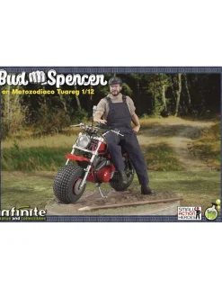 Infinite Statue Cars Legacy Collection Bud Spencer & Motozodiaco Tuareg