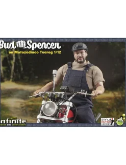 Infinite Statue Cars Legacy Collection Bud Spencer & Motozodiaco Tuareg