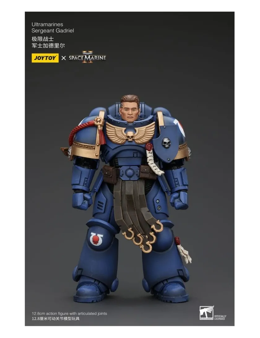 Joy Toy Warhammer 40,000 Space Marine 2 Ultramarines Sergeant Gadriel