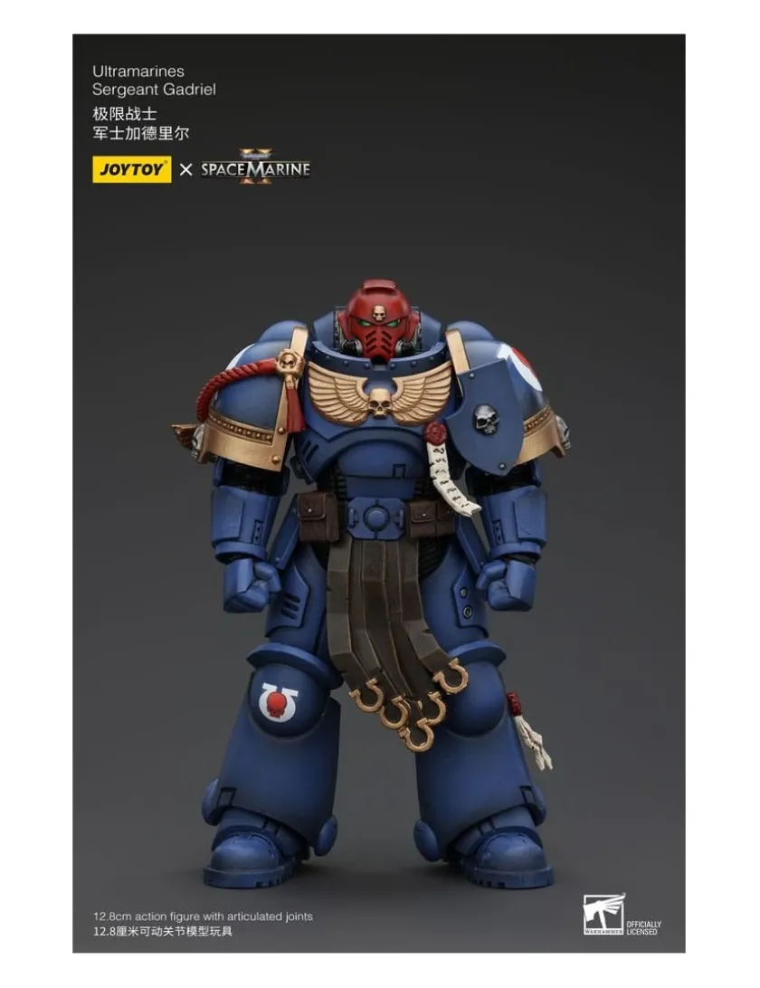 Joy Toy Warhammer 40,000 Space Marine 2 Ultramarines Sergeant Gadriel