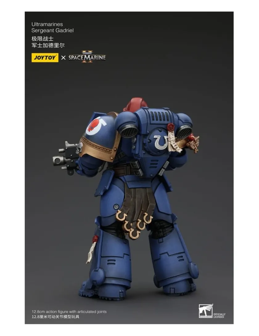 Joy Toy Warhammer 40,000 Space Marine 2 Ultramarines Sergeant Gadriel