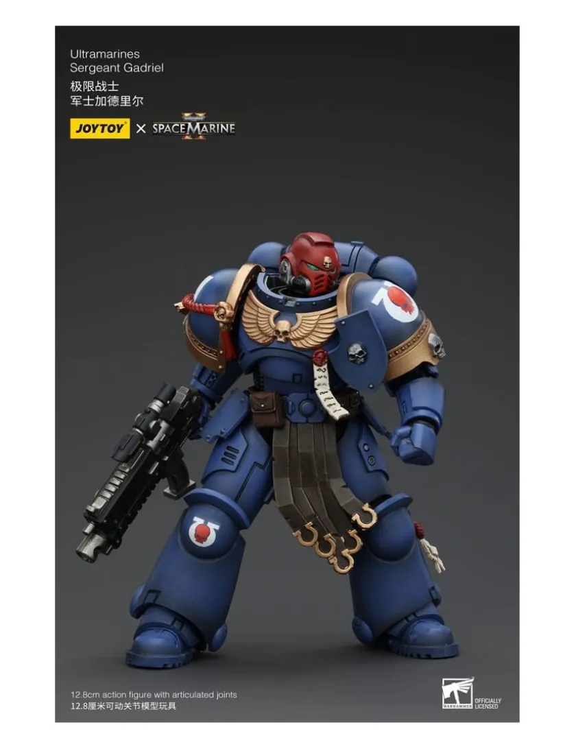 Joy Toy Warhammer 40,000 Space Marine 2 Ultramarines Sergeant Gadriel