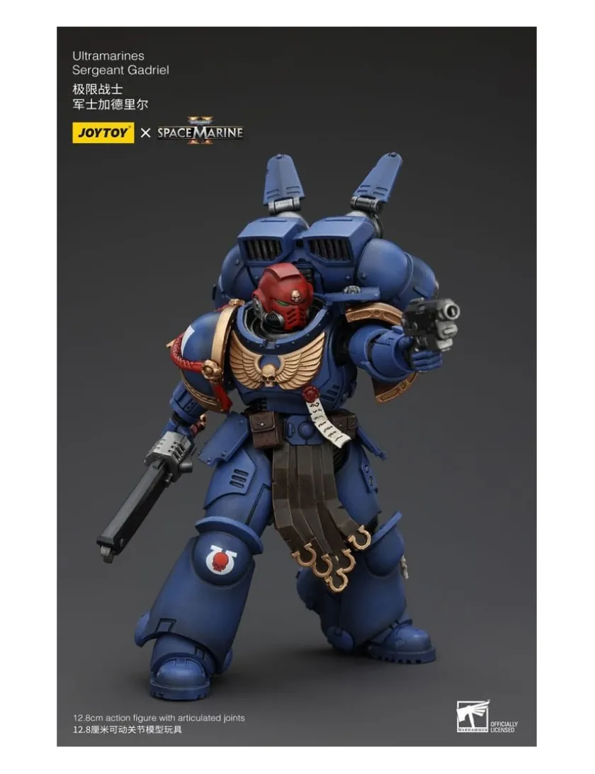 Joy Toy Warhammer 40,000 Space Marine 2 Ultramarines Sergeant Gadriel