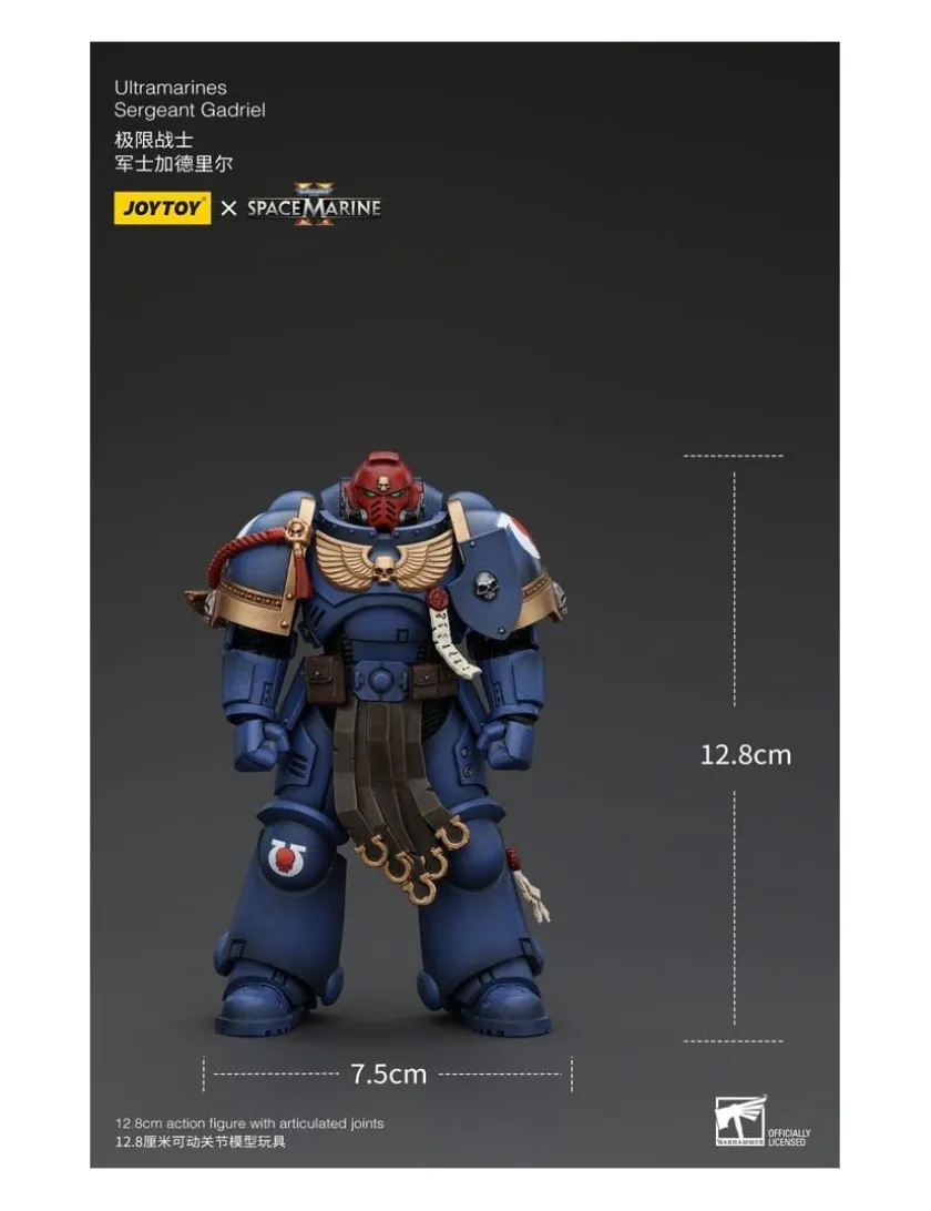 Joy Toy Warhammer 40,000 Space Marine 2 Ultramarines Sergeant Gadriel
