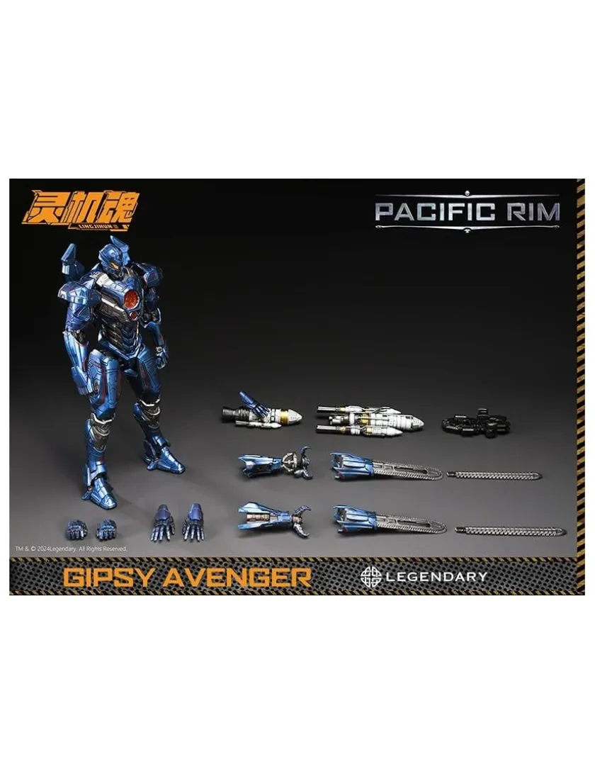 Ling Johun Pacific Rim Gipsy Avenger Action Figure