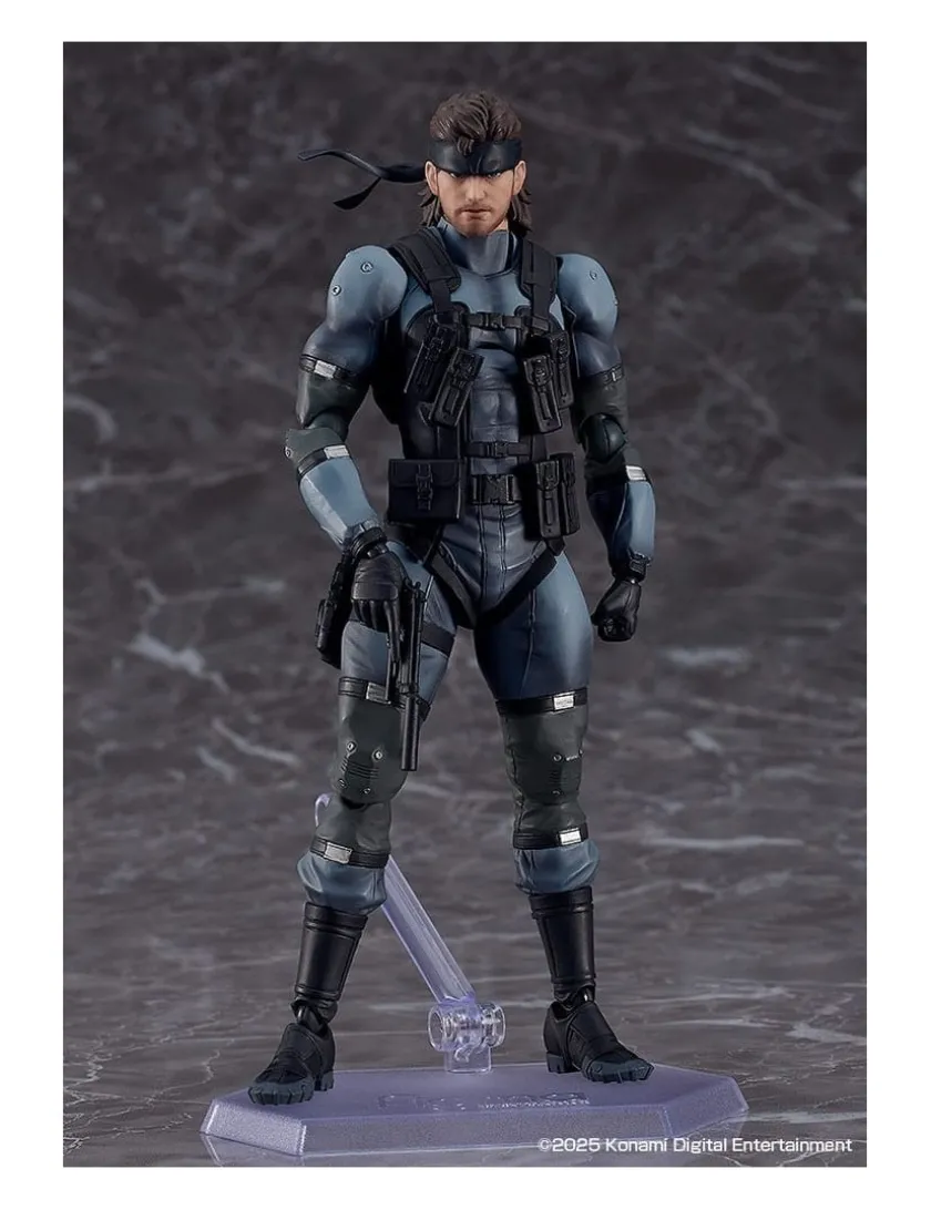 Max Factory Figma Metal Gear Solid 2: Sons of Liberty Solid Snake Updated Edition