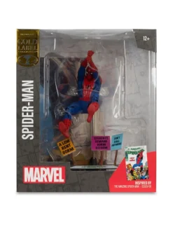Mc Farlane Toys Marvel Comics Spider-Man The Amazing Spider-Man 68 1/10 Scale Statue Gold Label