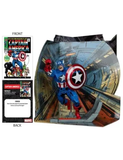 Mc Farlane Toys Marvel Comics Captain America 100 1/10 Scale Statue