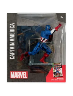 Mc Farlane Toys Marvel Comics Captain America 100 1/10 Scale Statue