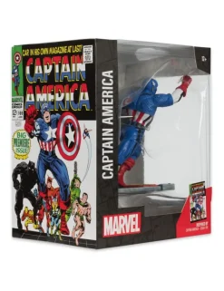 Mc Farlane Toys Marvel Comics Captain America 100 1/10 Scale Statue