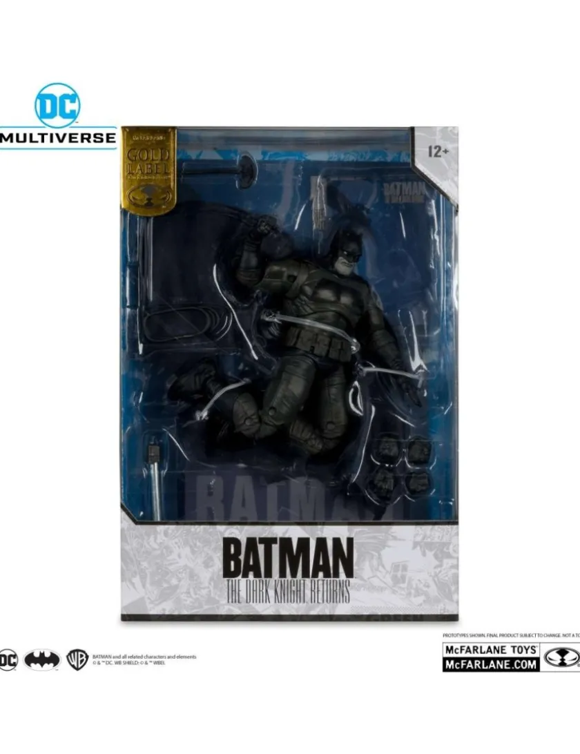 McFarlane Cover Recreations Batman The Dark Knight Returns Batman Gold Label