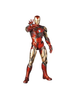 Medicom Toy MAFEX Avengers Endgame Iron Man Mark LXXXV Battle Damaged