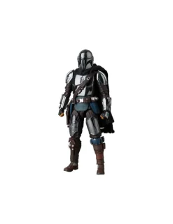 Medicom Toy MAFEX Star Wars The Mandalorian Chrome Version