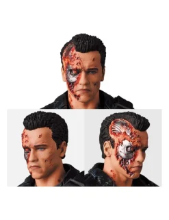 Medicom Toy MAFEX The Terminator 2 Judgement Day T-800 Battle Damage Version
