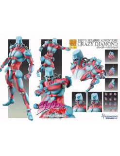 Medicos Super Action Statue BIG JoJo's Bizarre Adventure Diamond is Unbreakble Crazy Diamond