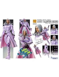 Medicos Super Action Statue JoJo's Bizarre Adventure Steel Ball Run Funny Valentine Second
