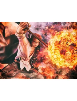 Megahouse P.O.P. Portrait of Pirates One Piece Playback Memories Red-Haired Shanks MegaTrea Exclusive